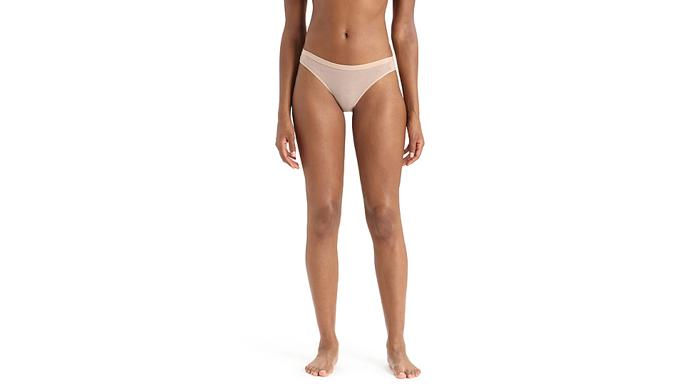 Icebreaker Siren Bikini Briefs - Womens, Praline, Large, IB103164347L