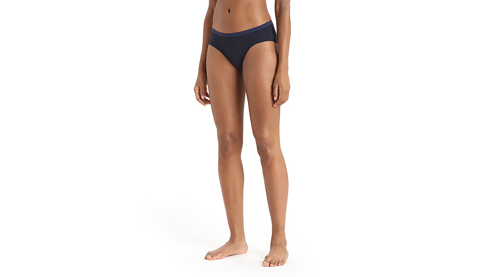 Icebreaker Siren Hipkini Briefs - Womens, Midnight Navy, Large, IB104704401L