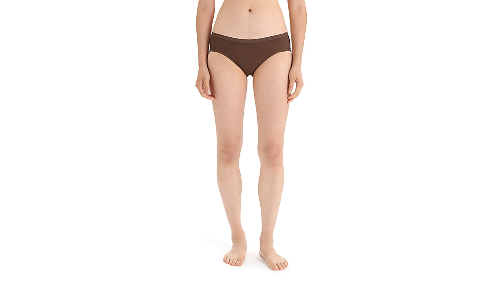 Icebreaker Siren Hipkini Briefs - Women's, Umber, Large, IB104704738L
