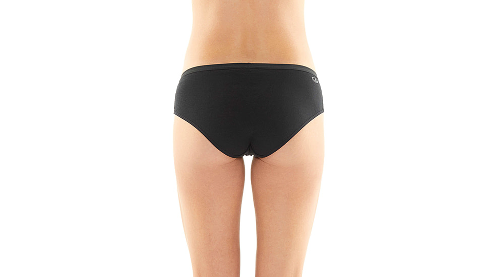 Icebreaker Siren Hipkini Briefs - Women's, Black, Large, IB104704001L