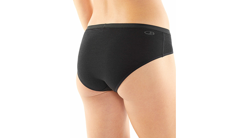 Icebreaker Siren Hipkini - Women's, Black, Large, 104704001L