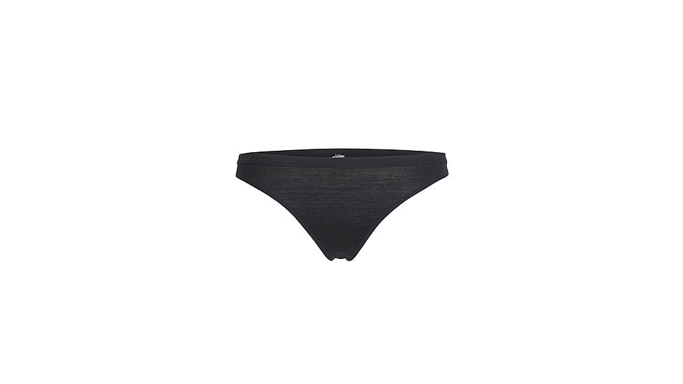 Icebreaker Merino Siren Thong - Women's, Black, Extra Large, IB103027001XL