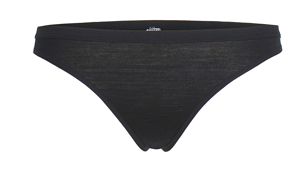 Icebreaker Merino Siren Thong - Women's, Black, Extra Small, IB103027001XS
