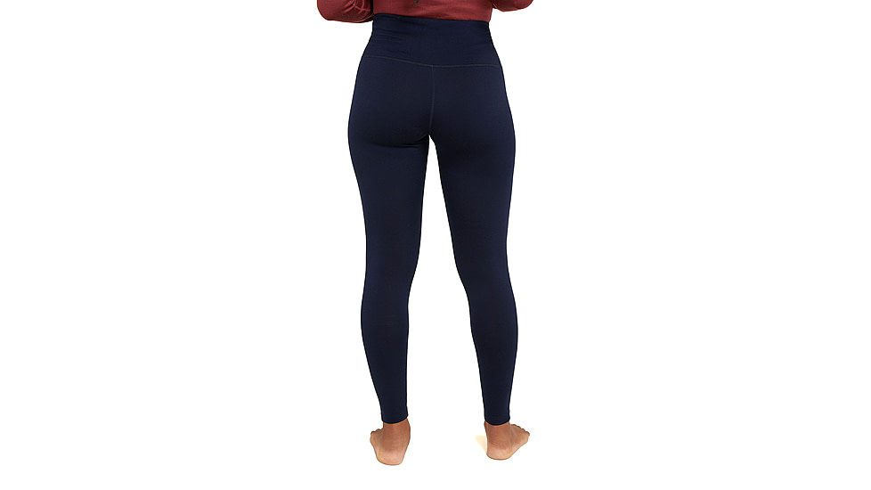 Icebreaker Women Merino 260 Tech High Rise Leggings, Midnight Navy, S, IB0A5726401S