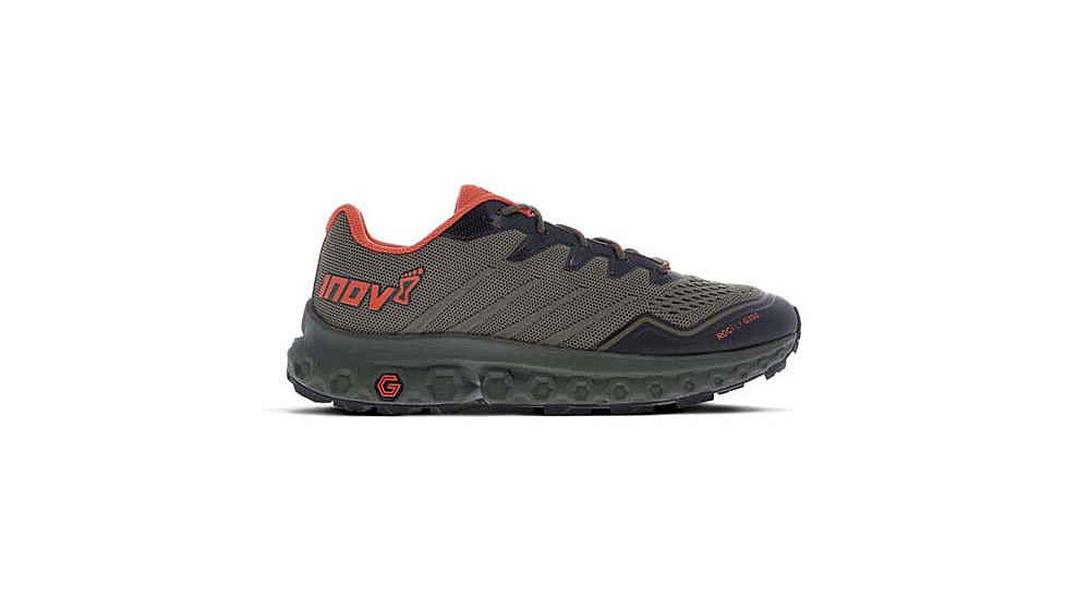 Inov-8 RocFly G 350 Hiking Shoes - Mens, Olive/Orange, 11.5, 001-01-7-OLOR-S-01-125