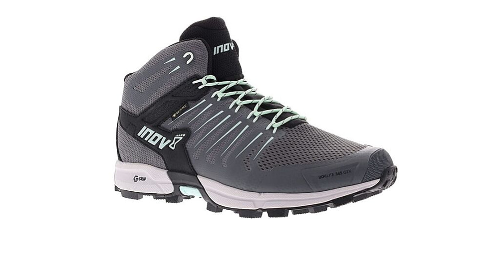 Inov-8 Roclite 345 GTX Hiking Shoe - Womens, Grey/Mint, 7.5 US, 000803-GYMT-M-01-W7.5