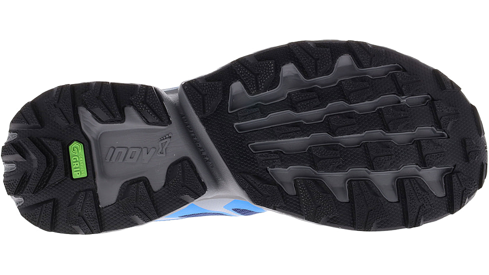 Inov-8 TrailFly Ultra G 300 Max Shoes - Mens, Blue/Grey/Nectar, 9.5, 000977-BLGYNE-S-01-95