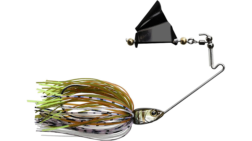 Jackall Lures Jackall Gargle Wire Bait, Chartreuse Tail, 3/8oz, JGARG38-CHTG