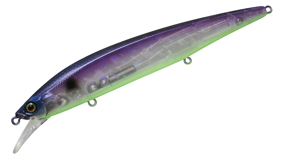 Jackall Lures Jackall Rerange 130 Jerkbait, Secret Shad II, 5 1/10in, 3/4oz, JRERA130-SESHII