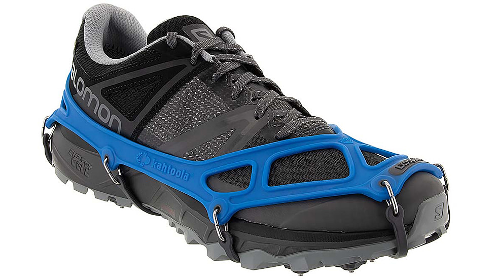 Kahtoola EXOspikes Footwear Traction, Extra Small, Blue, KT10001