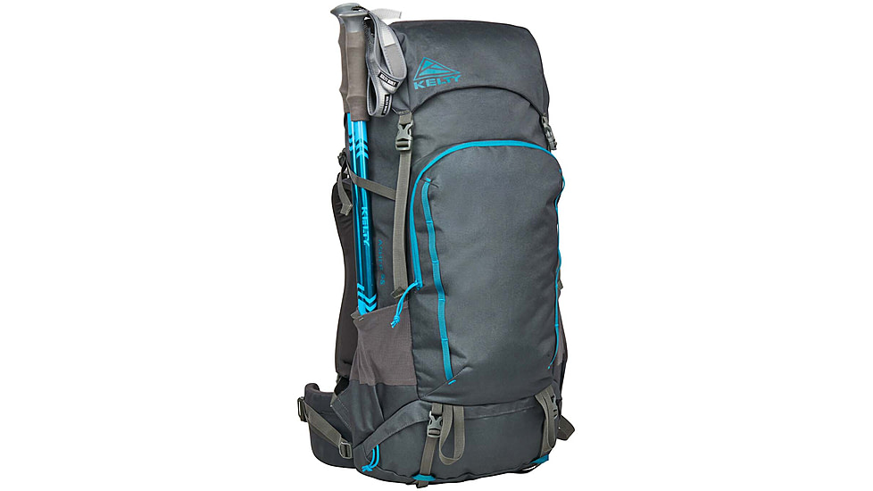 Kelty Asher 55L Backpack, Beluga/Stormy Blue, One Size, 22628722BEL