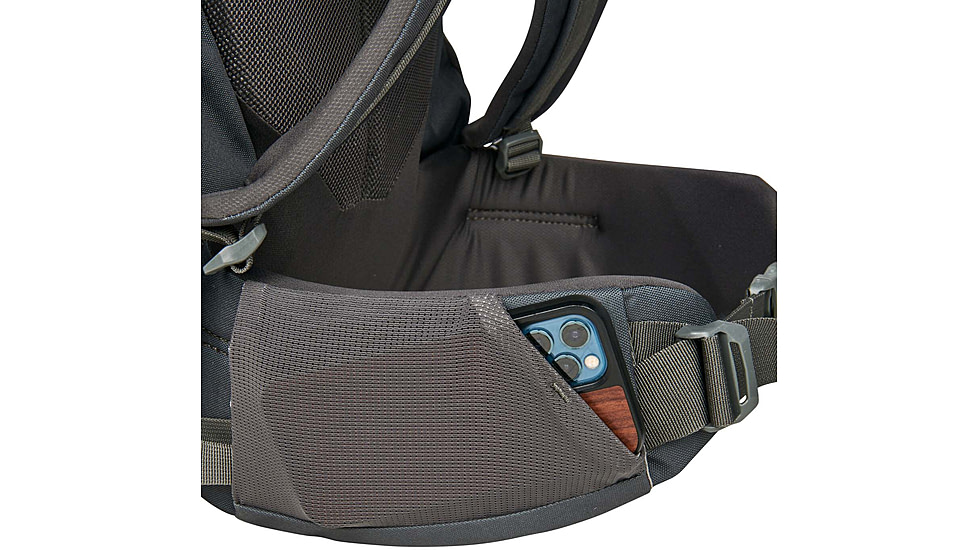 Kelty Asher 55L Backpack, Beluga/Stormy Blue, One Size, 22628722BEL