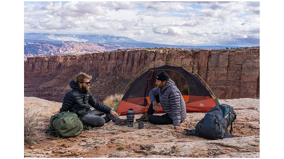 Kelty Asher 55L Backpack, Beluga/Stormy Blue, One Size, 22628722BEL