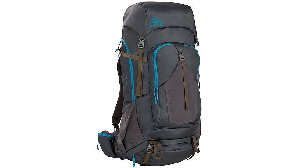 Kelty Asher 85L Backpack, Beluga/Stormy Blue, One Size, 22629022BEL