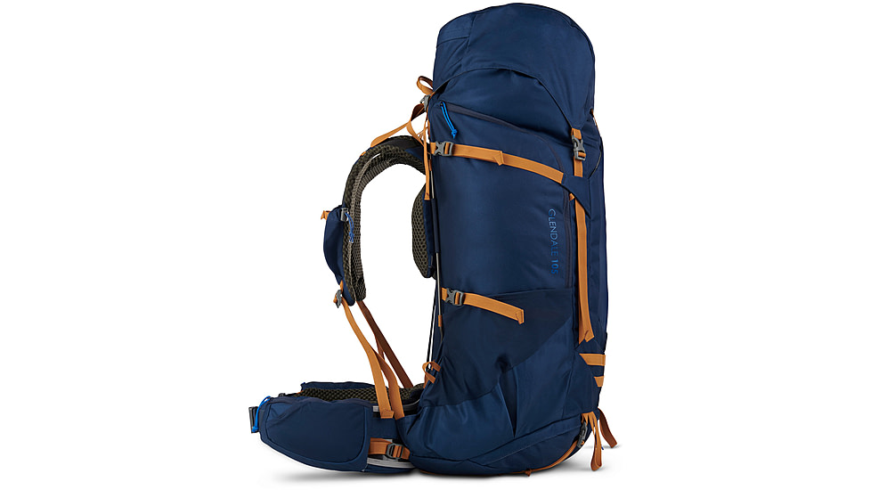 Kelty Glendale 105L Backpack, Blue/Cathay Spice, 105 Liter, 22631223PGB