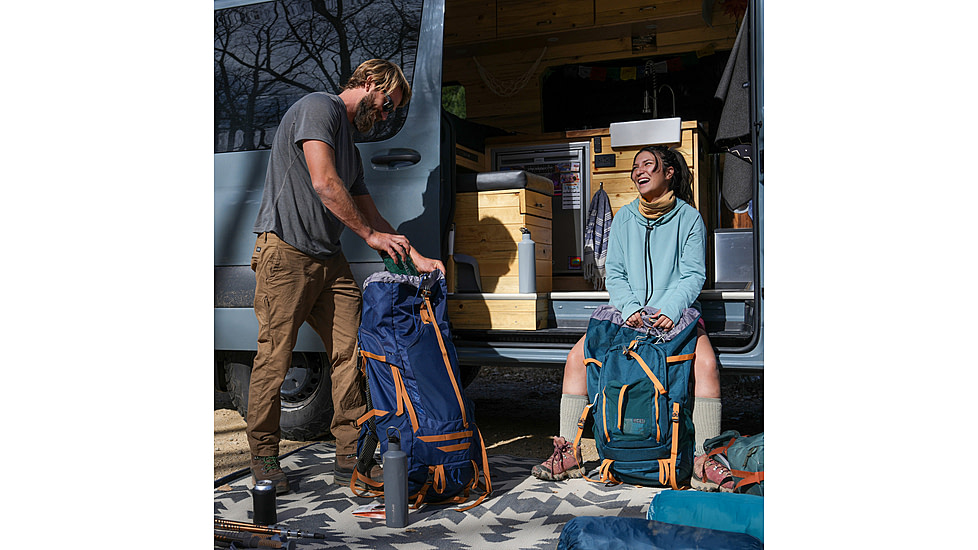 Kelty Glendale 85L Backpack, Blue/Cathay Spice, 85 Liter, 22631023PGB