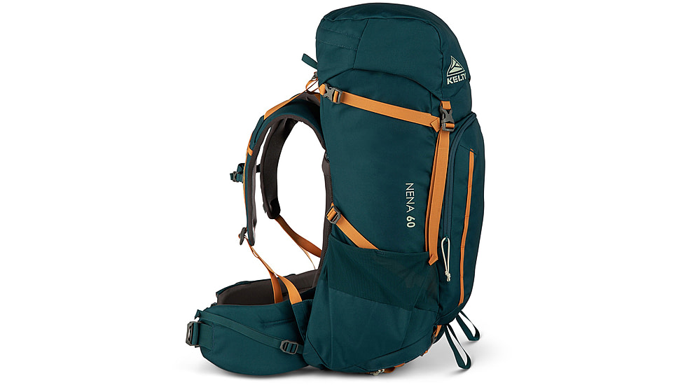 Kelty Nena 60 Backpack - Womens, Deep Teal/Gold, 60 Liter, 22631624DT