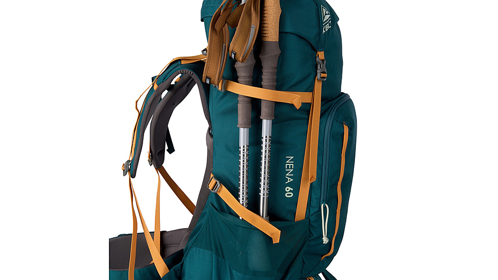 Kelty Nena 60 Backpack - Womens, Deep Teal/Gold, 60 Liter, 22631624DT