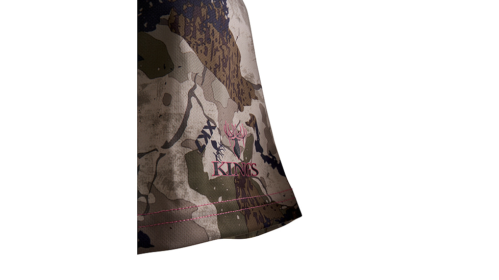 Kings Camo Hunter Long Sleeve Tee - Womens