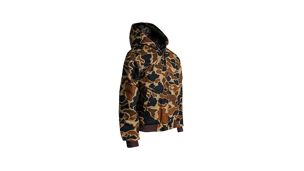 Kings Camo Insulated Hooded Jacket - Mens