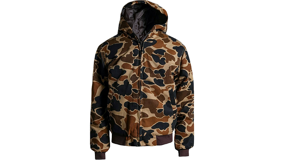 Kings Camo Insulated Hooded Jacket - Mens