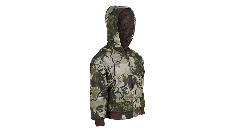 Kings Camo Insulated Hooded Jacket - Mens