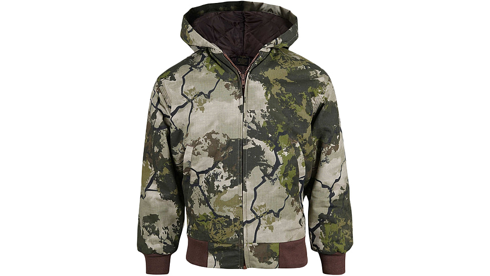 Kings Camo Insulated Hooded Jacket - Mens