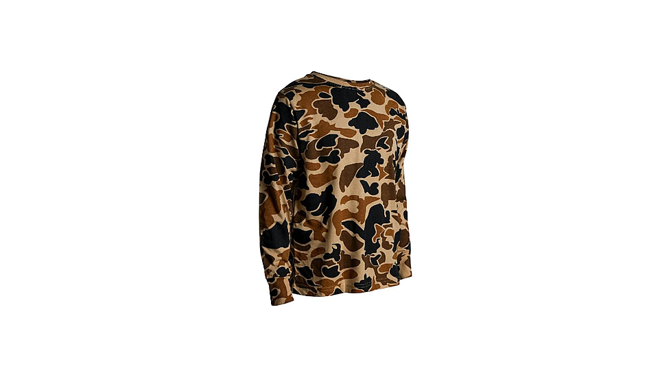 Kings Camo Long Sleeve Tee - Mens