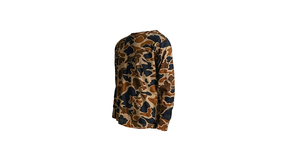 Kings Camo Long Sleeve Tee - Mens
