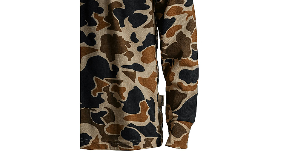 Kings Camo Long Sleeve Tee - Mens