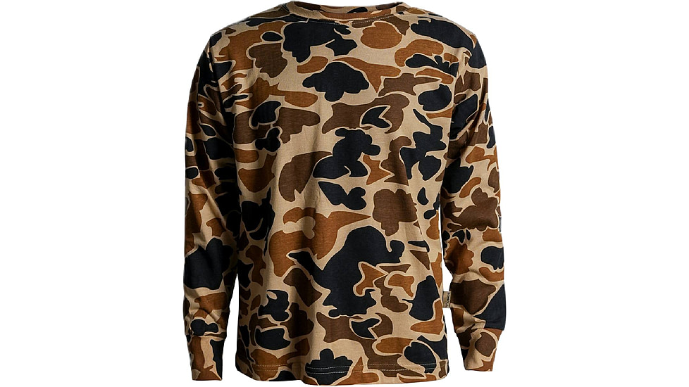 Kings Camo Long Sleeve Tee - Mens