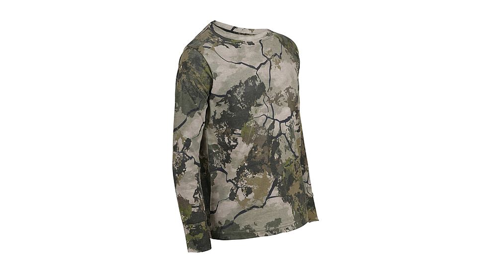 Kings Camo Long Sleeve Tee - Mens