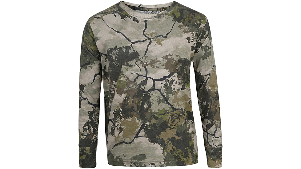 Kings Camo Long Sleeve Tee - Mens