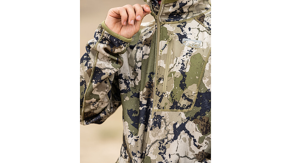 Kings Camo XKG Covert 1/2 Zip Hoodie w/Face Mask - Mens, XK7, 2XL, XKG4214-XK7-2XL