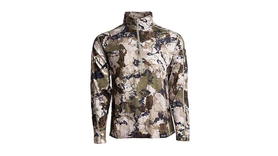 Kings Camo XKG Foundation 150 Merino 1/4 Zip Tee - Mens, XK7, L, XKG4117-XK7-L
