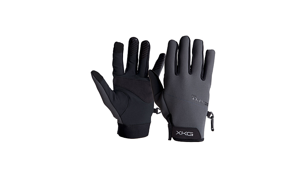 Kings Camo XKG Mid-Weight Glove, Charcoal, M, XKG5050-CH-M
