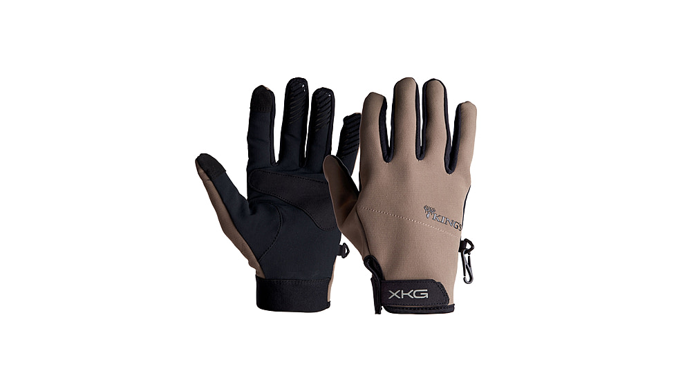 Kings Camo XKG Mid-Weight Glove, Dark Khaki, L, XKG5050-DK-L