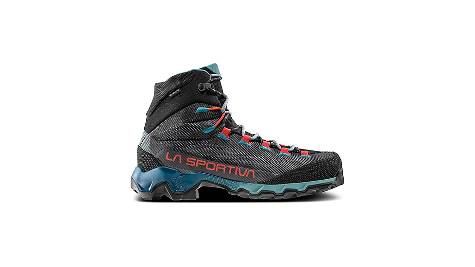 La Sportiva Aequilibrium Hike GTX Shoes - Women's, Carbon/Everglade, 40.5, ZFHS138-G00E33-40.5