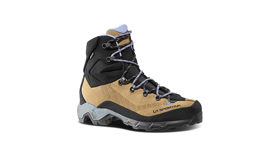 La Sportiva Aequilibrium Trek GTX Shoes - Womens, Coffee/Stone-Blue, 39.5, ZFHS140-N03B45-39.5