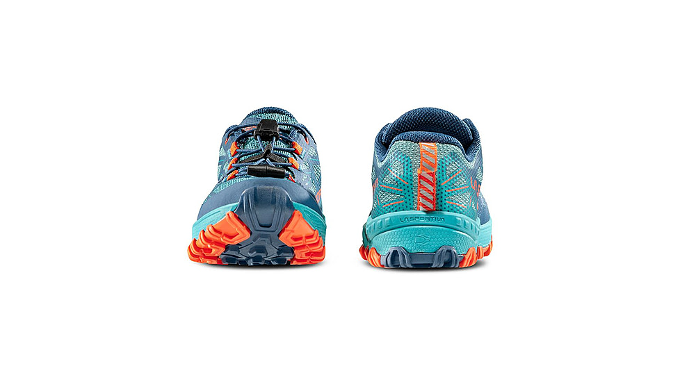 La Sportiva Bushido II Jr Shoes - Kids, Lagoon/Storm Blue, 35, 56L-638639-35