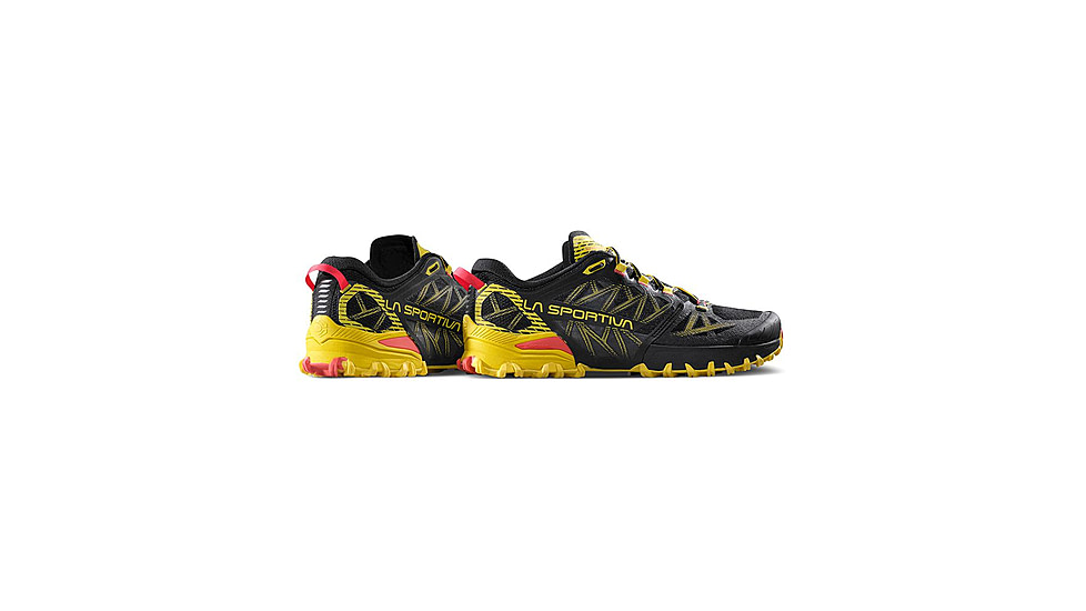 La Sportiva Bushido III Road Running Shoes - Mens, Black/Yellow, 46.5, 56S-999100-46.5