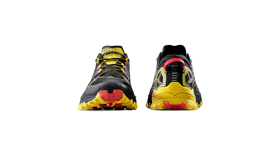 La Sportiva Bushido III Road Running Shoes - Mens, Black/Yellow, 46.5, 56S-999100-46.5