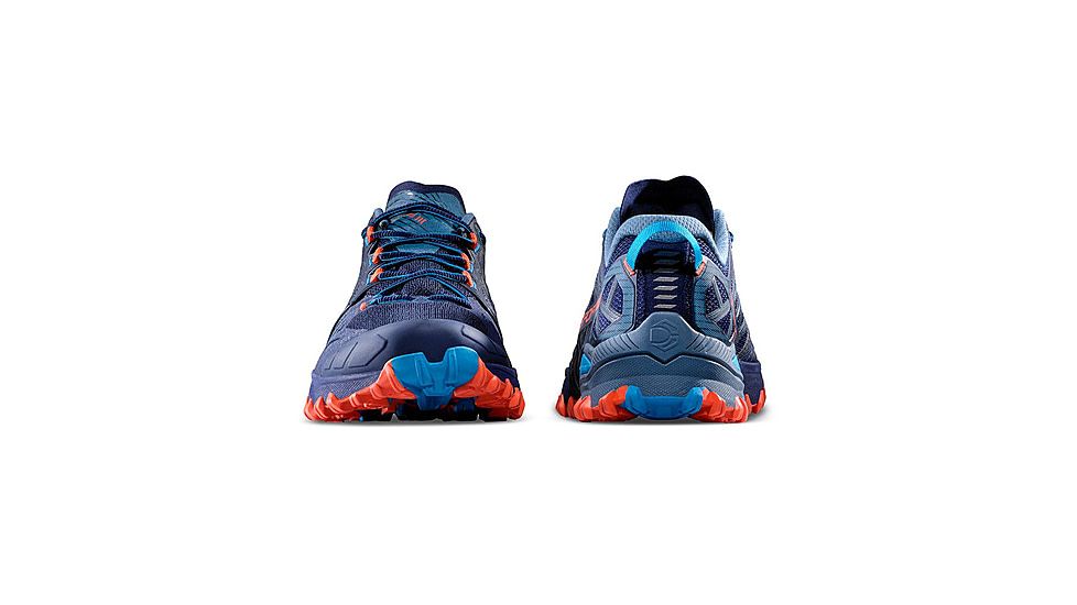 La Sportiva Bushido III Road Running Shoes - Mens, Deep Sea/Cherry Tomato, 46.5, 56S-643322-46.5