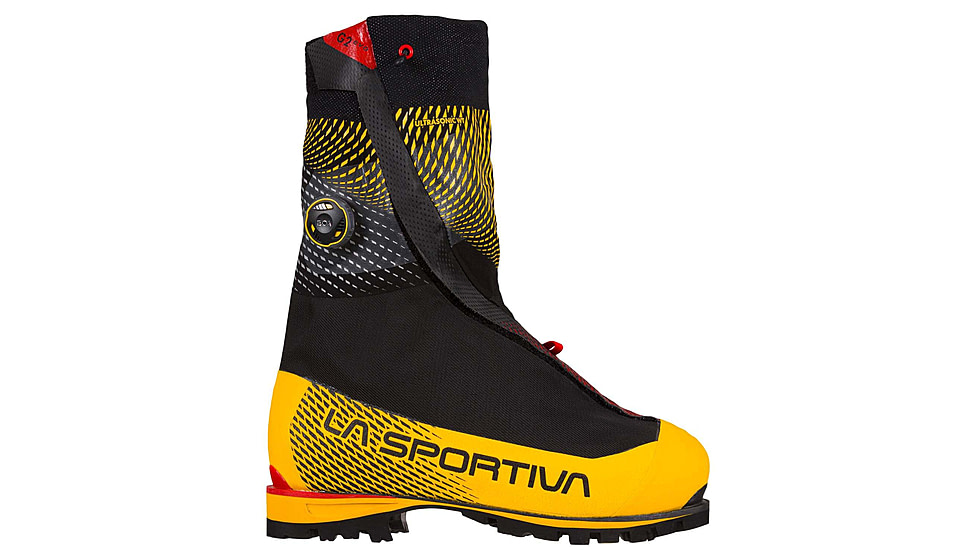 La Sportiva G2 Evo Mountaineering Shoes - Mens, Black/Yellow, 46.5, Medium, 21U-999100-46.5