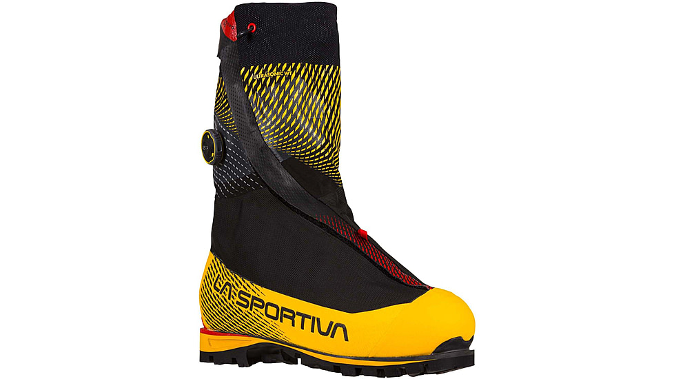 La Sportiva G2 Evo Mountaineering Shoes - Mens, Black/Yellow, 46.5, Medium, 21U-999100-46.5
