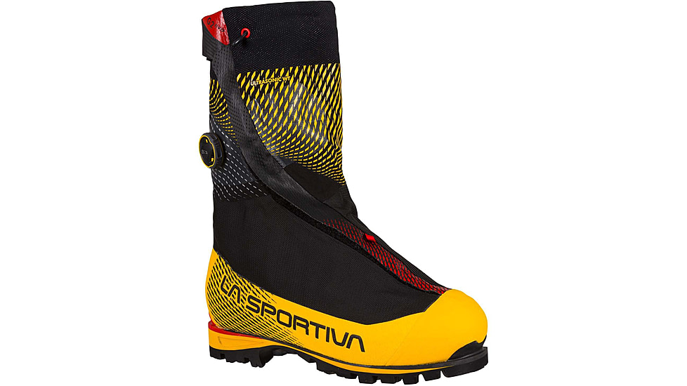 La Sportiva G2 Evo Mountaineering Boots - Men's, Black/Yellow, 46.5, 21U-999100-46.5