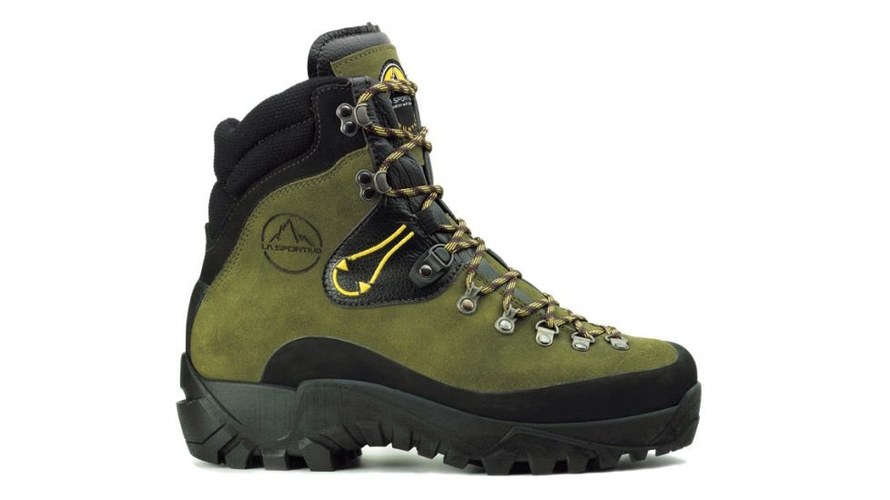 La Sportiva Karakorum Mountaineering Shoes - Men's, Green, 44.5, 856-GREEN-44.5