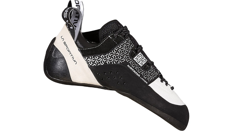 La Sportiva Katana Lace Climbing Shoes - Women's, White/Black, 34, ZFCS030-W00K00-34