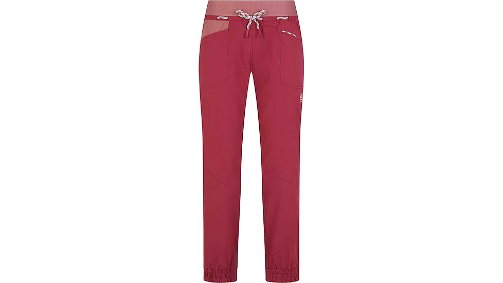 La Sportiva Mantra Pant - Women's, Large, 31in Inseam, Red Plum/Blush, O62-502405-L