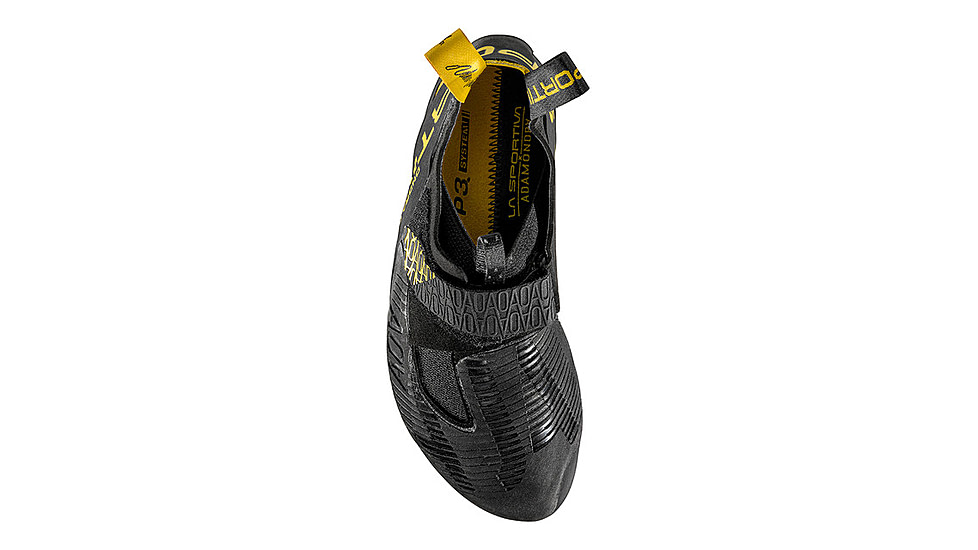 La Sportiva Ondra Comp Climbing Shoes - Mens, Black/Yellow, 33.5, 40S-999100-33.5
